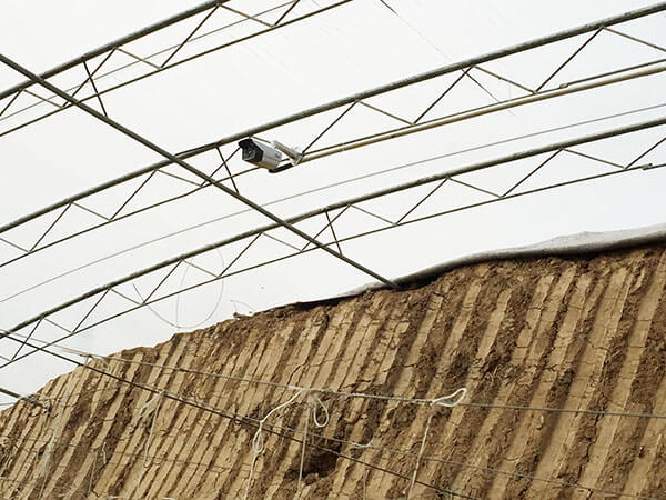 農業(yè)園區(qū)大棚內安裝監(jiān)控