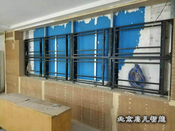 視頻大屏背后框架安裝
