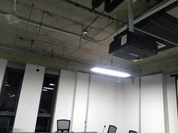 投影儀安裝的效果圖