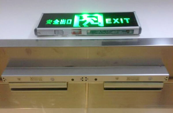 電磁鎖安裝效果圖